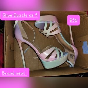Shoe Dazzle Pride heels